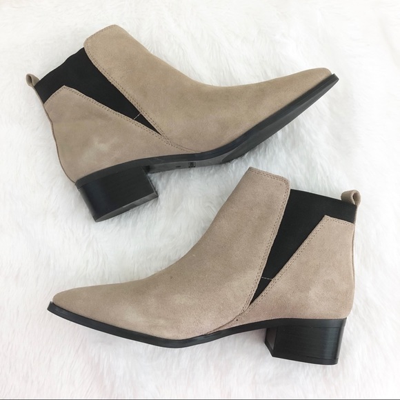 Marc Fisher Shoes - Marc Fisher Ignite Double Gore Suede Booties
